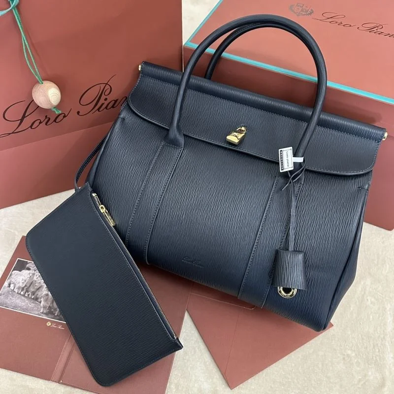 Breathable Loro Piana Top Handle Bags 43808