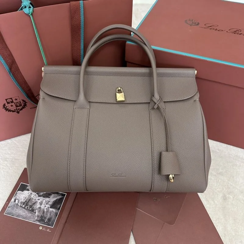 Bright Loro Piana Top Handle Bags 43906