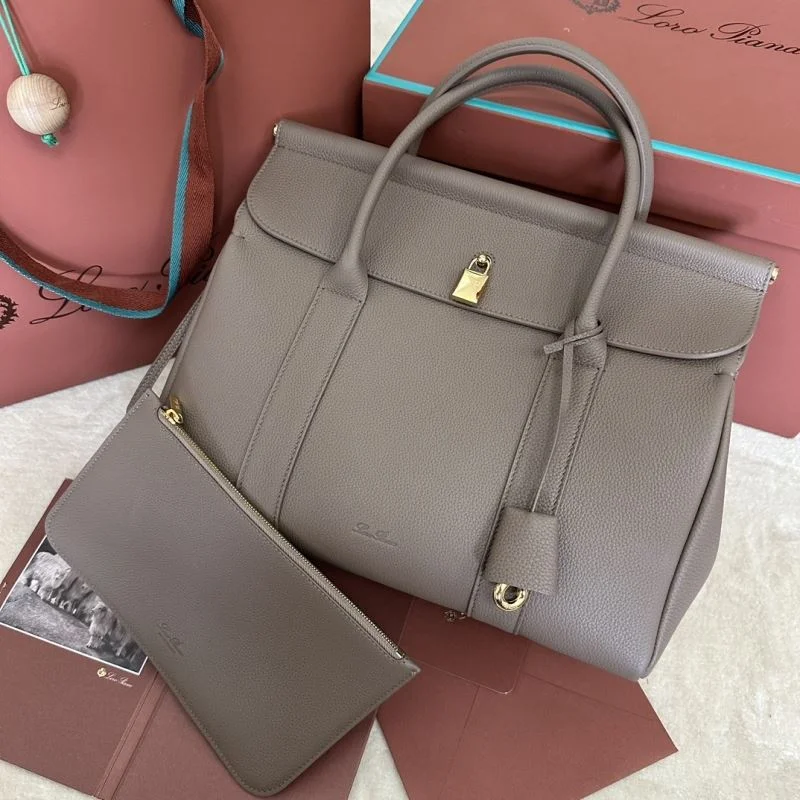Bright Loro Piana Top Handle Bags 43906