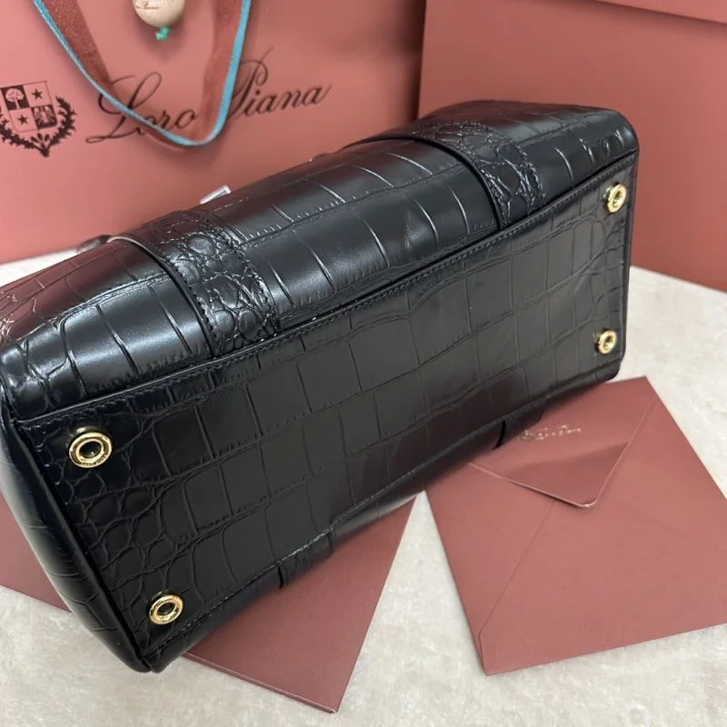 Resilient Loro Piana Top Handle Bags 43836