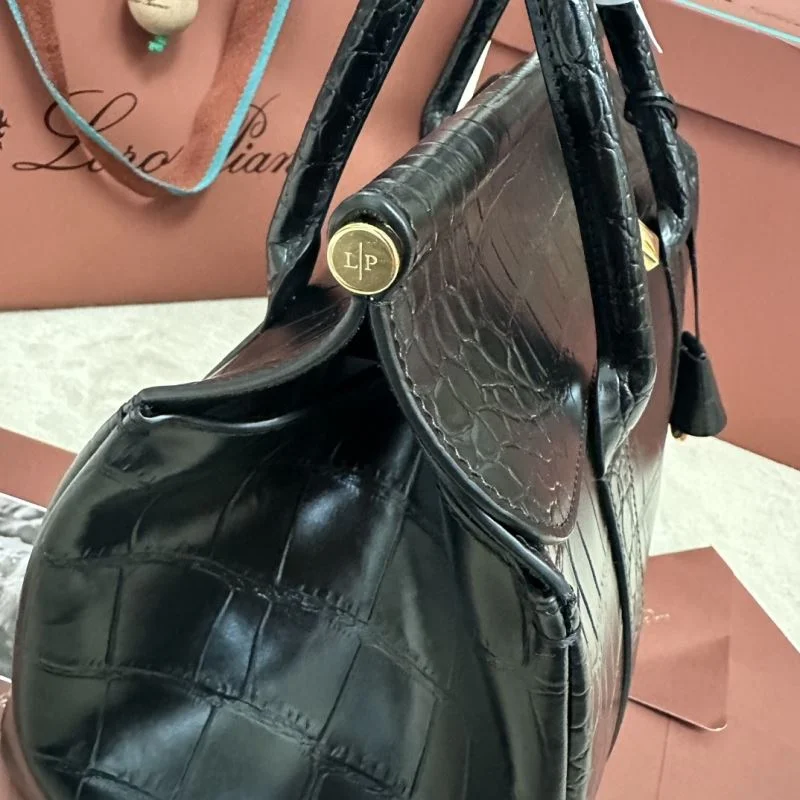 Resilient Loro Piana Top Handle Bags 43836