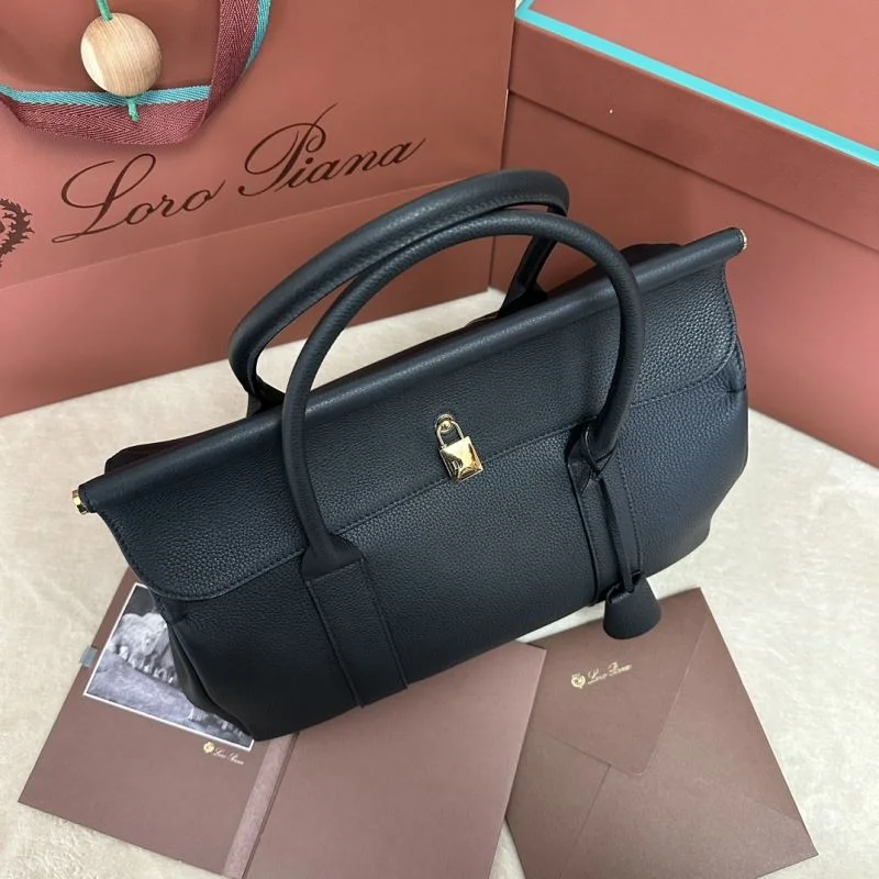 Flexible Loro Piana Top Handle Bags 43637