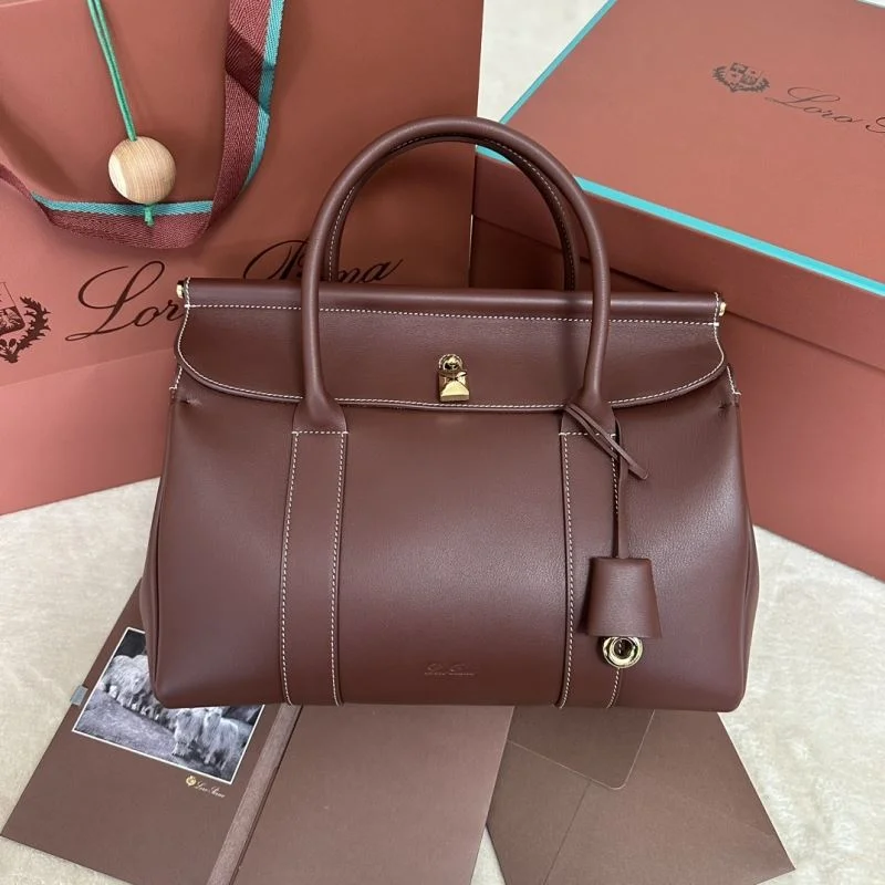Comfortable Loro Piana Top Handle Bags 43595