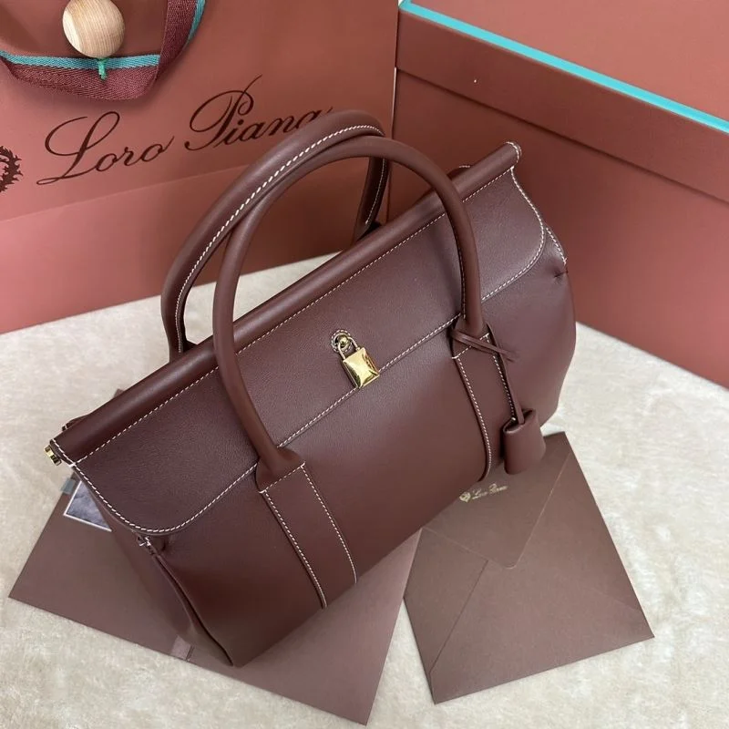 Comfortable Loro Piana Top Handle Bags 43595