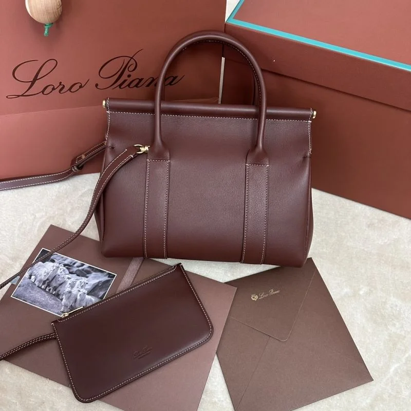 Tailored Loro Piana Top Handle Bags 43598