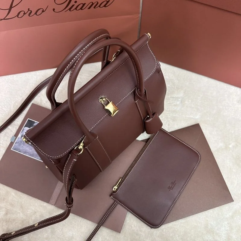 Tailored Loro Piana Top Handle Bags 43598