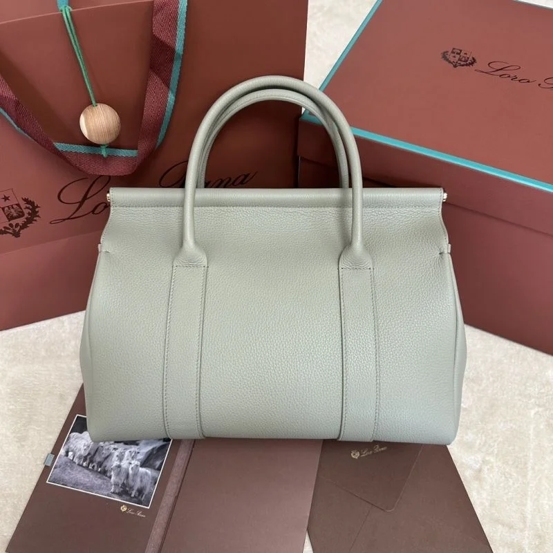 Sleek Loro Piana Top Handle Bags 43592