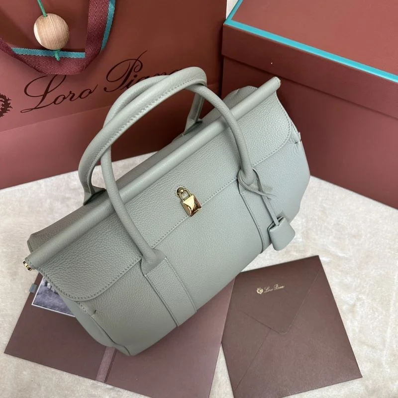 Sleek Loro Piana Top Handle Bags 43592