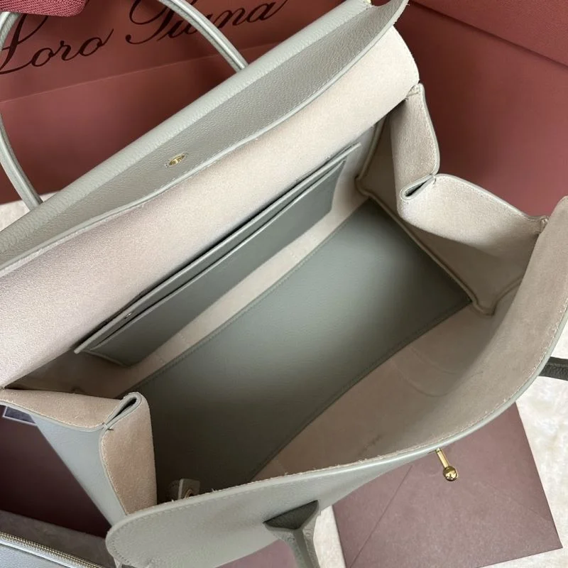 Sleek Loro Piana Top Handle Bags 43592