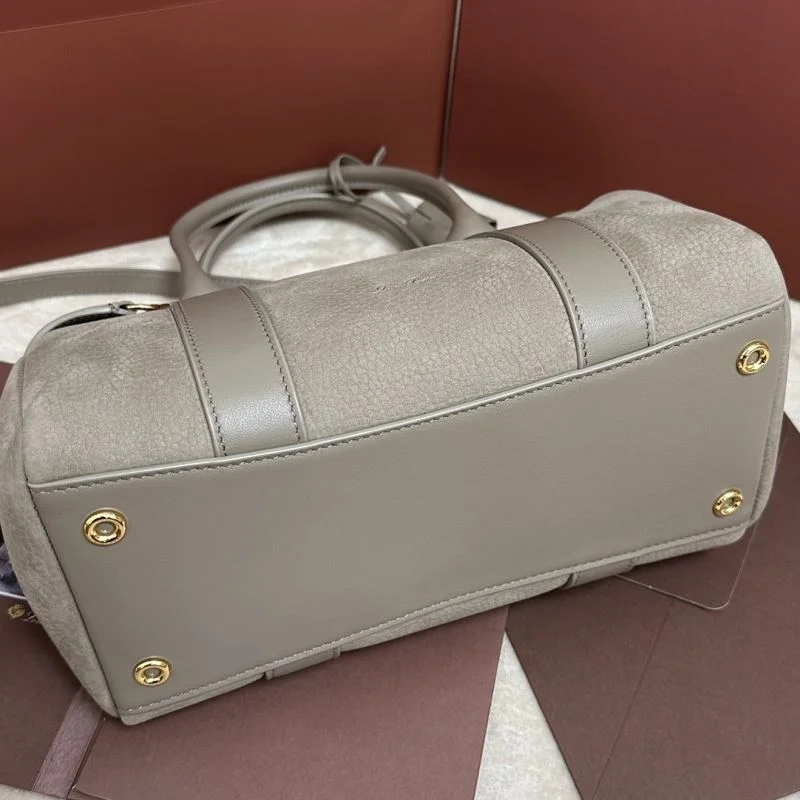 Compact Loro Piana Top Handle Bags 43587