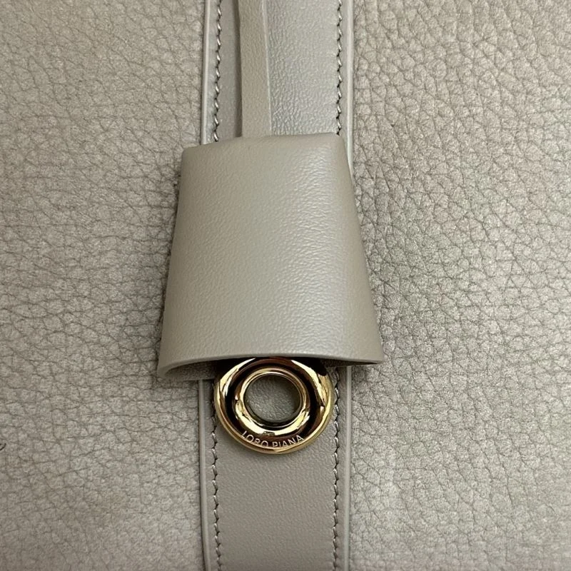 Compact Loro Piana Top Handle Bags 43587