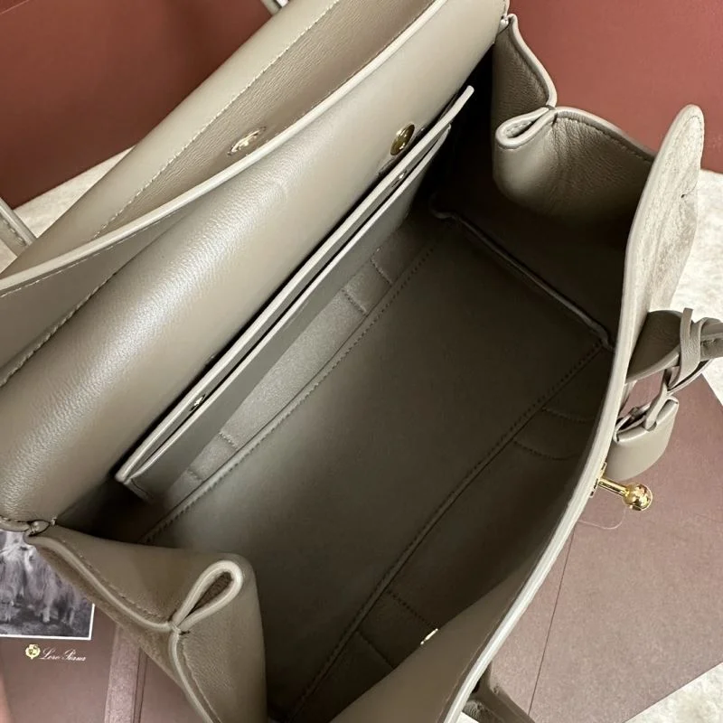Compact Loro Piana Top Handle Bags 43587