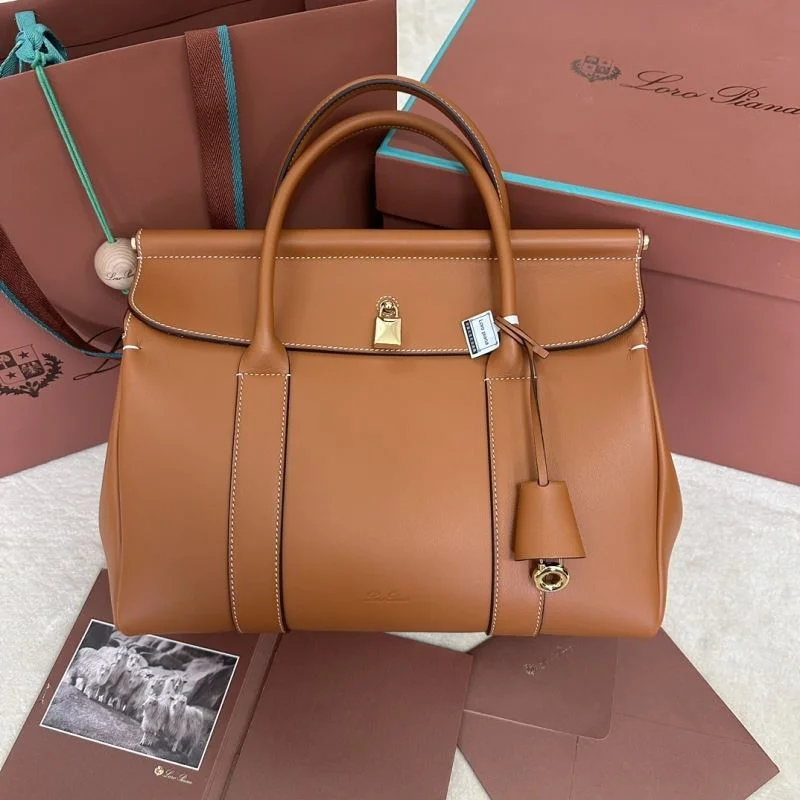 Loro Piana Top Handle Bags Flexible 43583