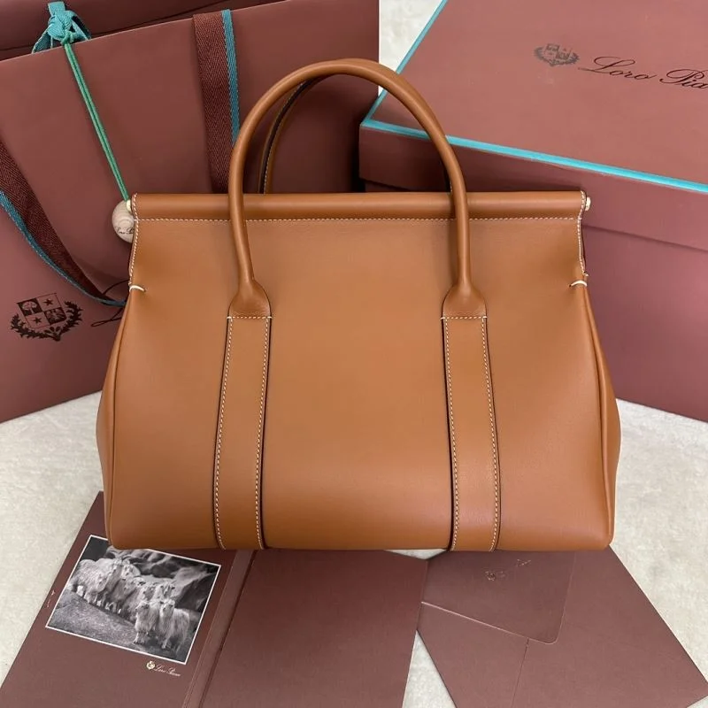 Loro Piana Top Handle Bags Flexible 43583