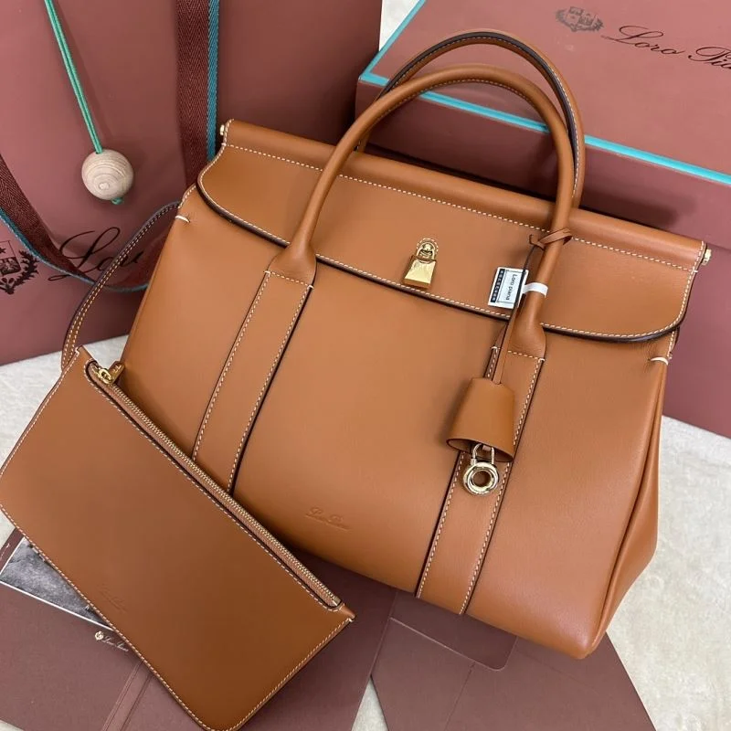 Loro Piana Top Handle Bags Flexible 43583