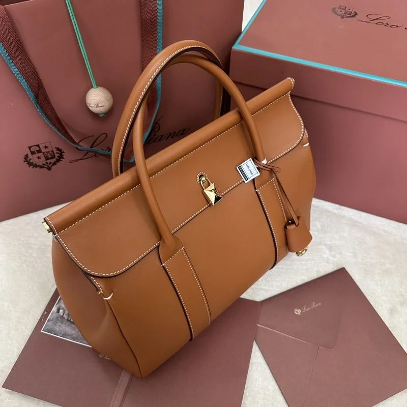 Loro Piana Top Handle Bags Flexible 43583