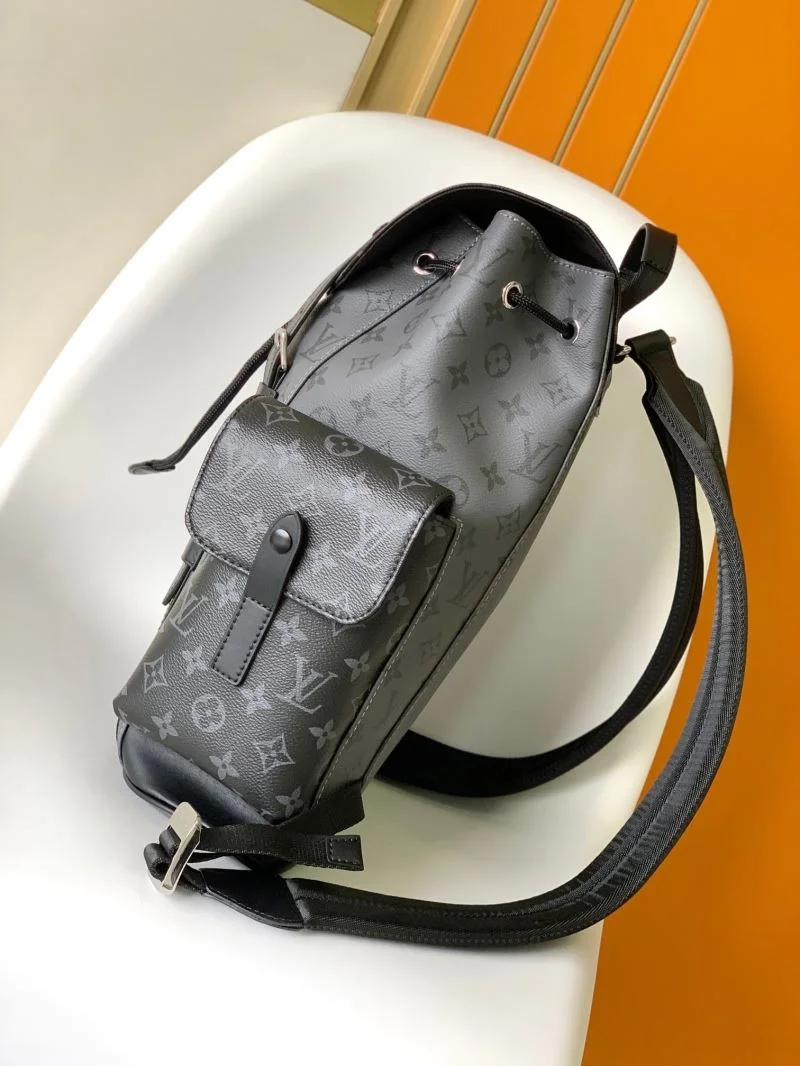 SmoothTexture Louis Vuitton Backpacks 43179