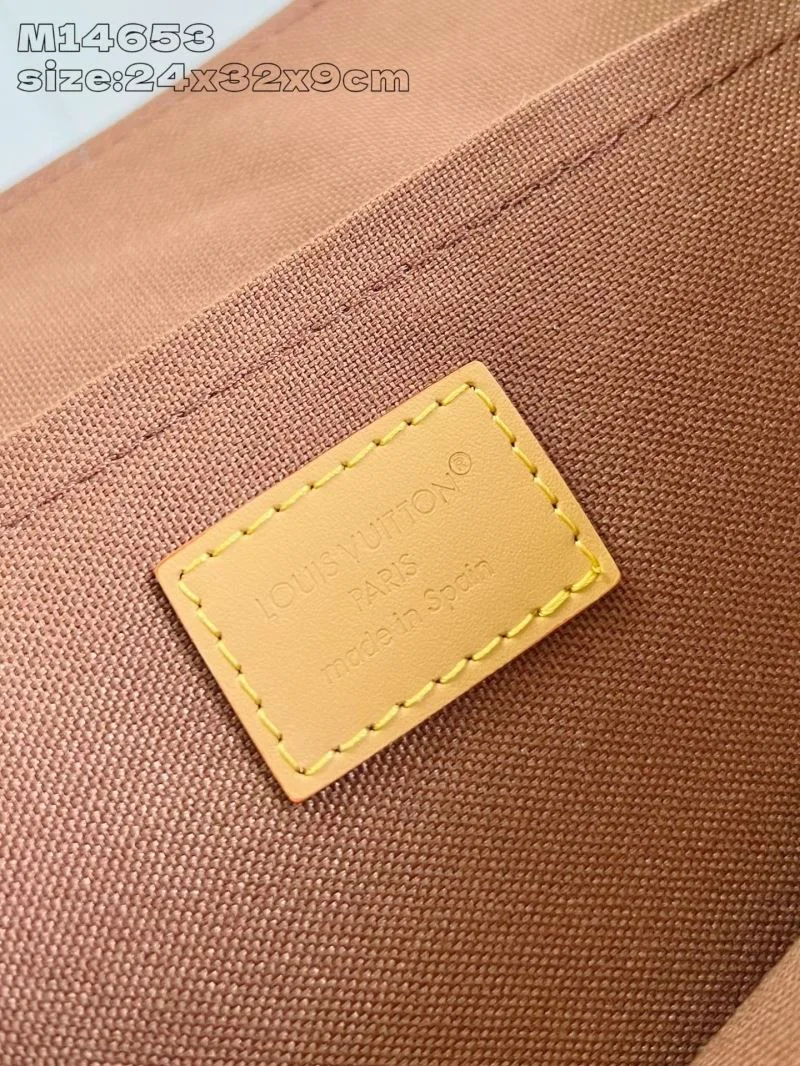 SmoothTexture Louis Vuitton Backpacks 40829