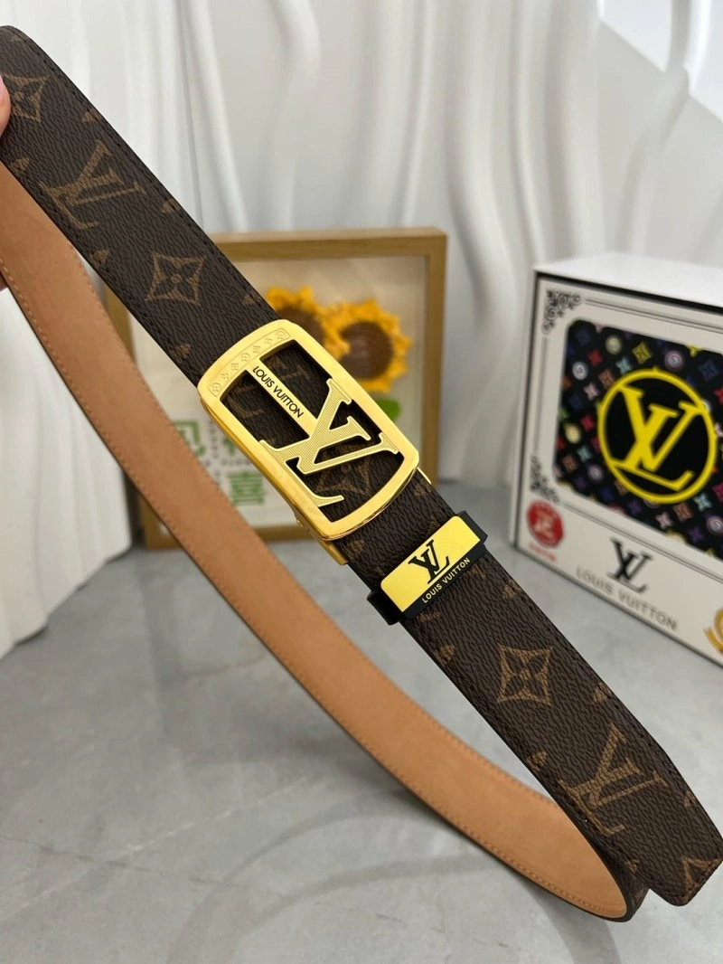 Breathable Louis Vuitton Belts 299516