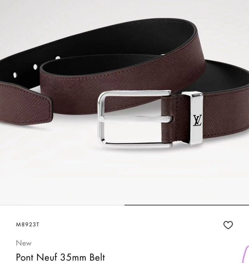 Louis Vuitton Belts Youthful 297763