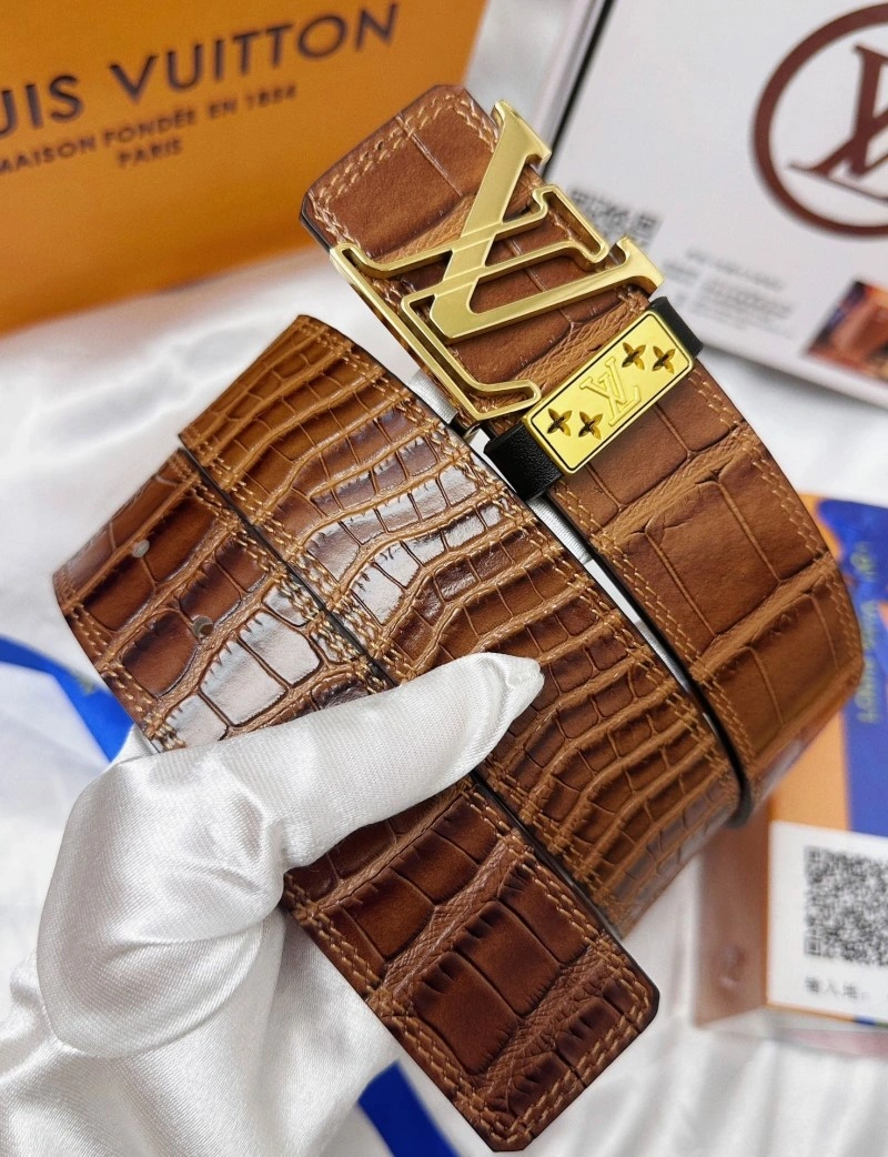SmoothTexture Louis Vuitton Belts 297397
