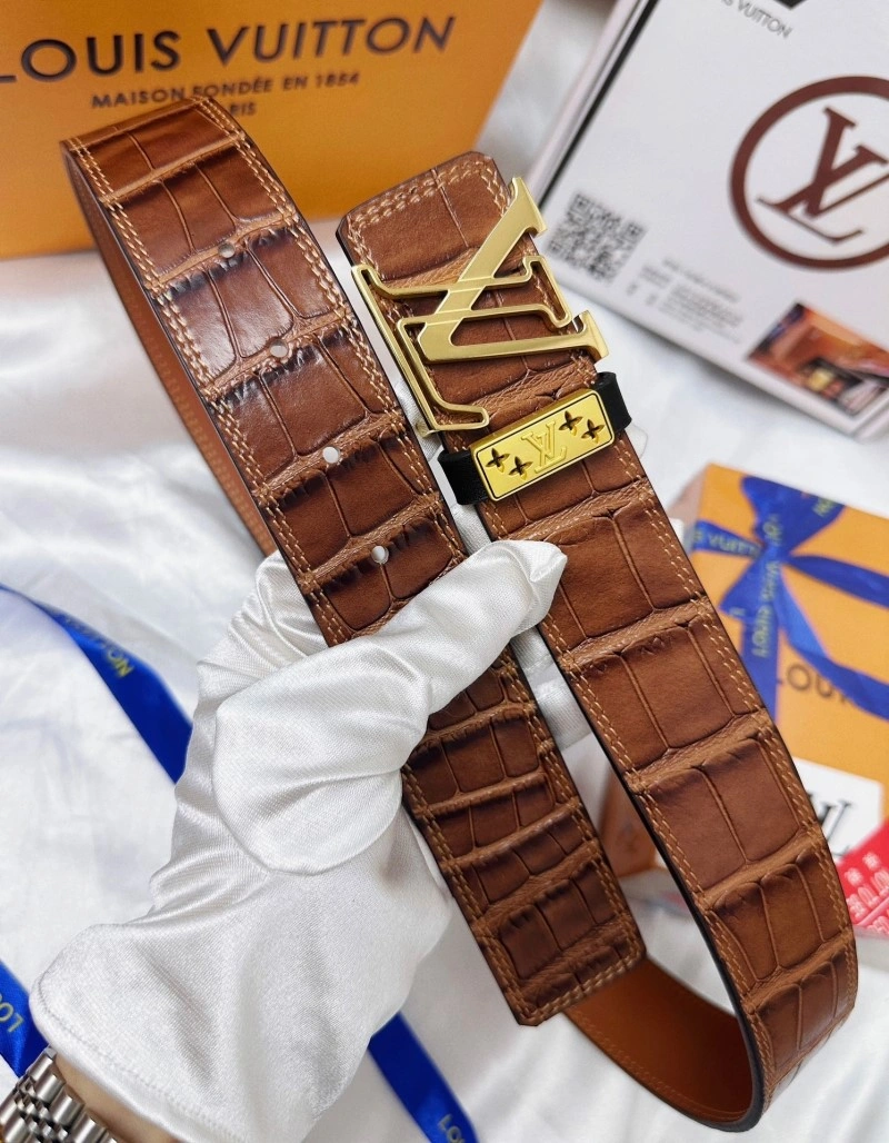SmoothTexture Louis Vuitton Belts 297397