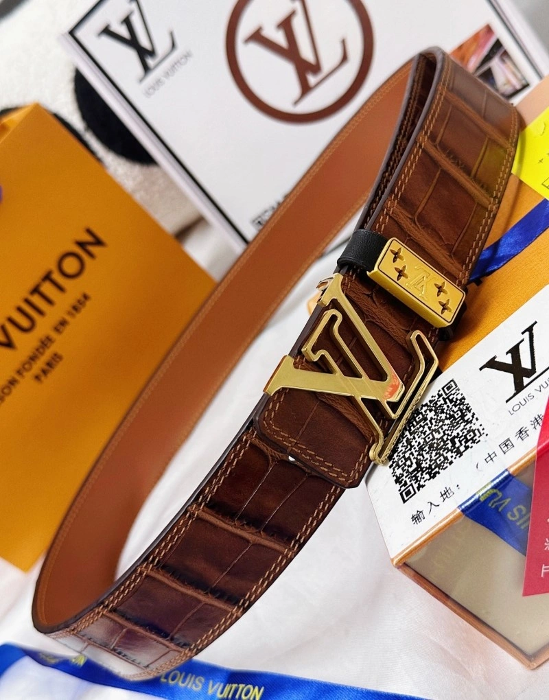 SmoothTexture Louis Vuitton Belts 297397
