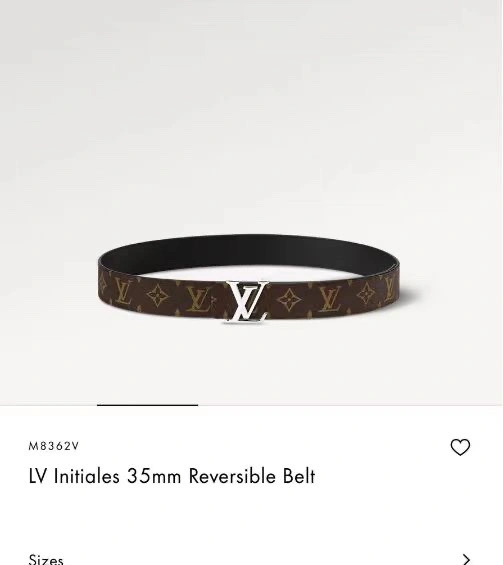 FastDry Louis Vuitton Belts 302220