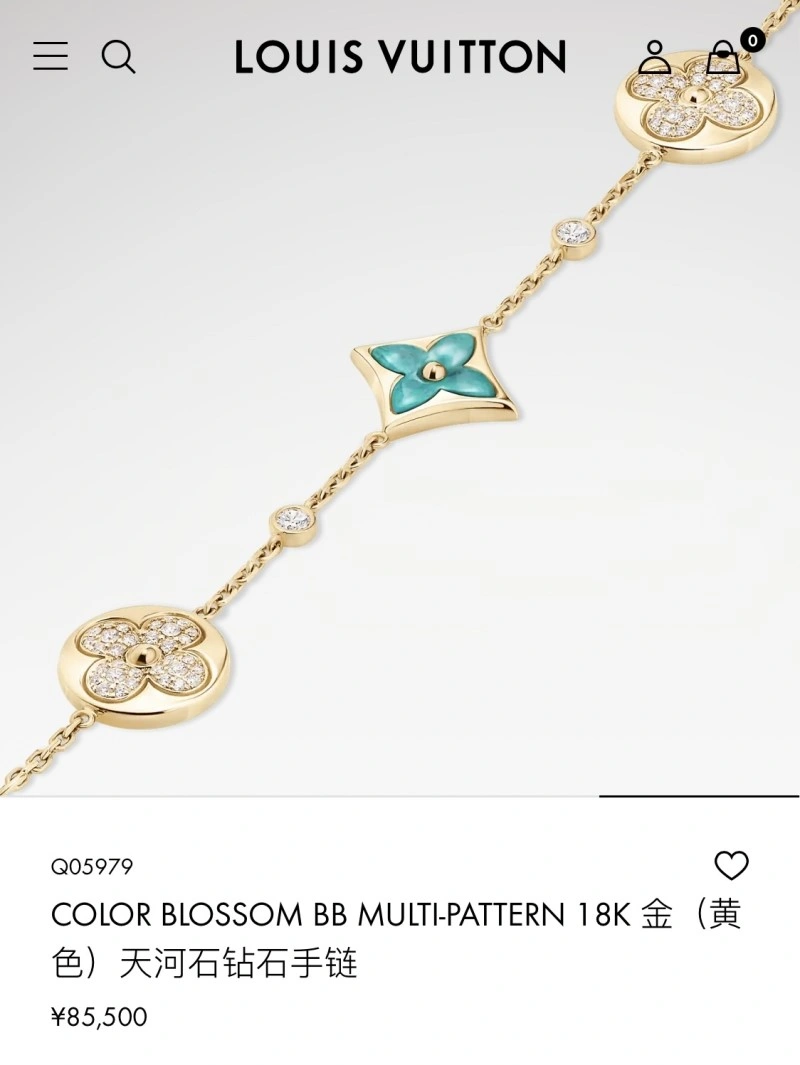 TimelessDesign Louis Vuitton Bracelets 248719