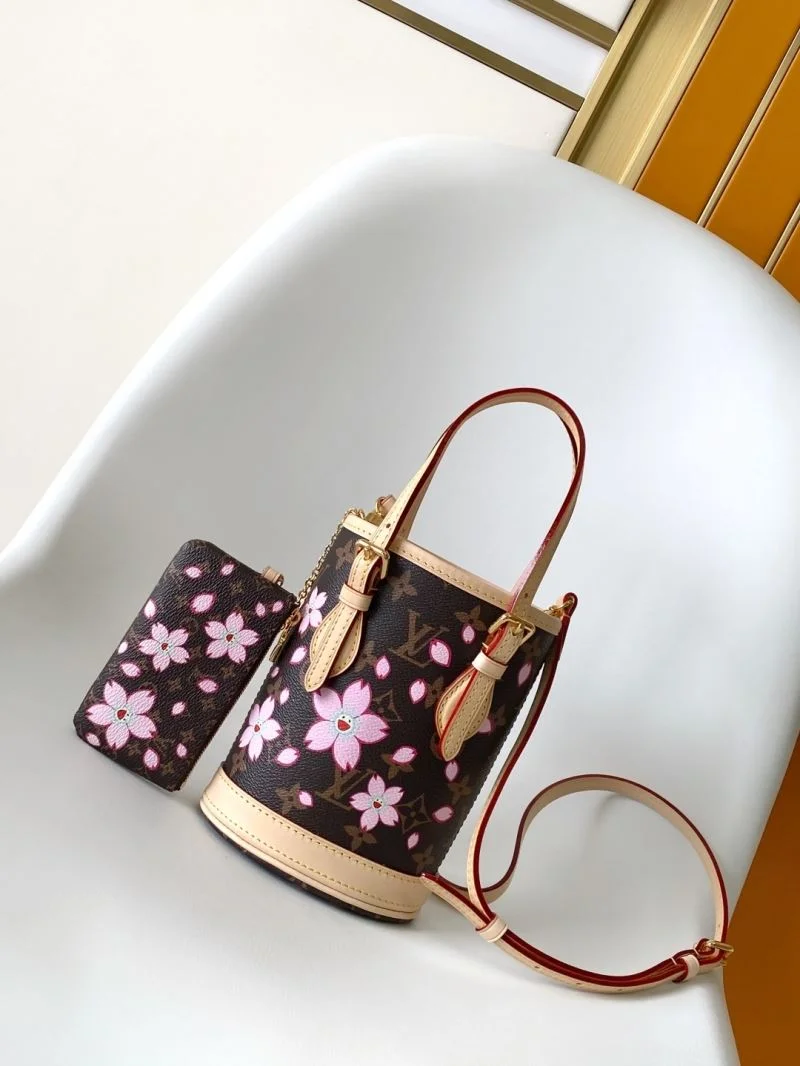Bold Louis Vuitton Bucket Bags 42973