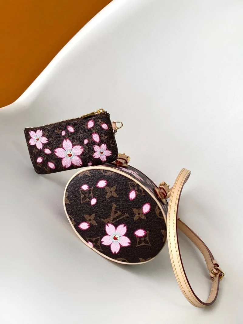 Bold Louis Vuitton Bucket Bags 42973