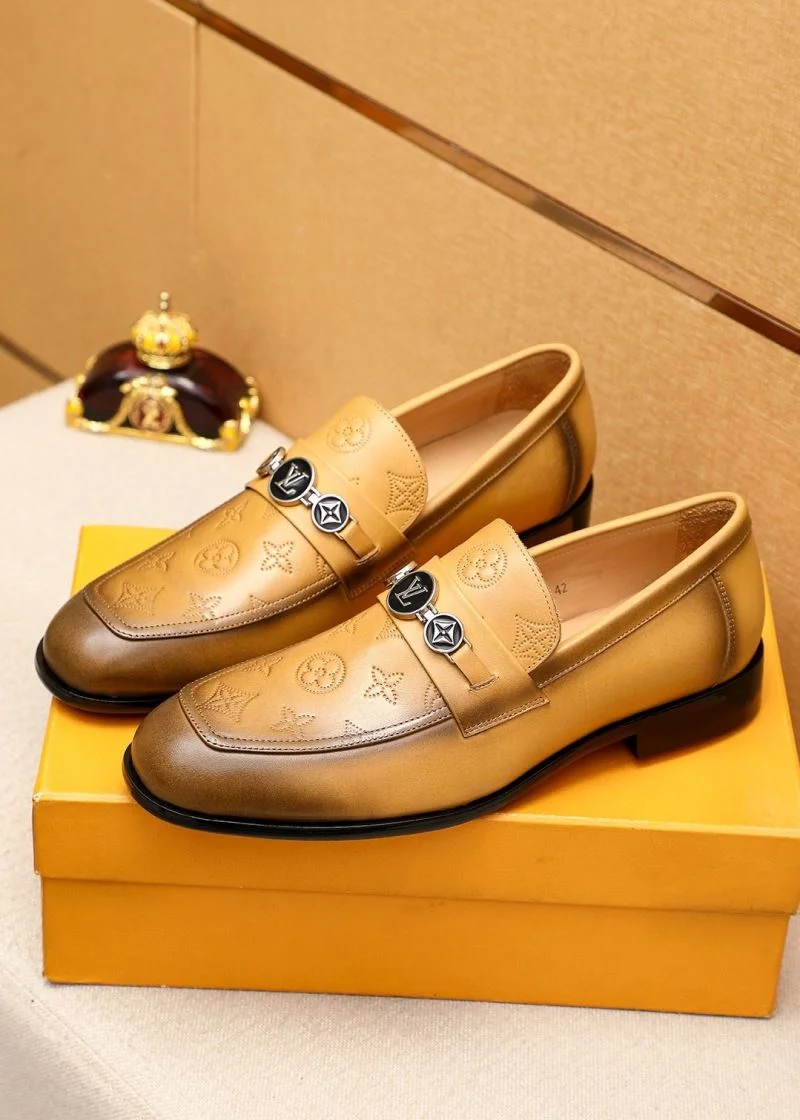 Bright Louis Vuitton Business Shoes 33229