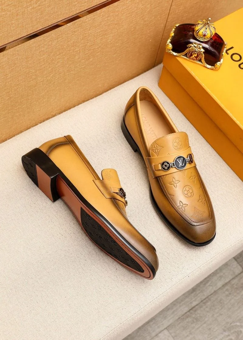 Bright Louis Vuitton Business Shoes 33229