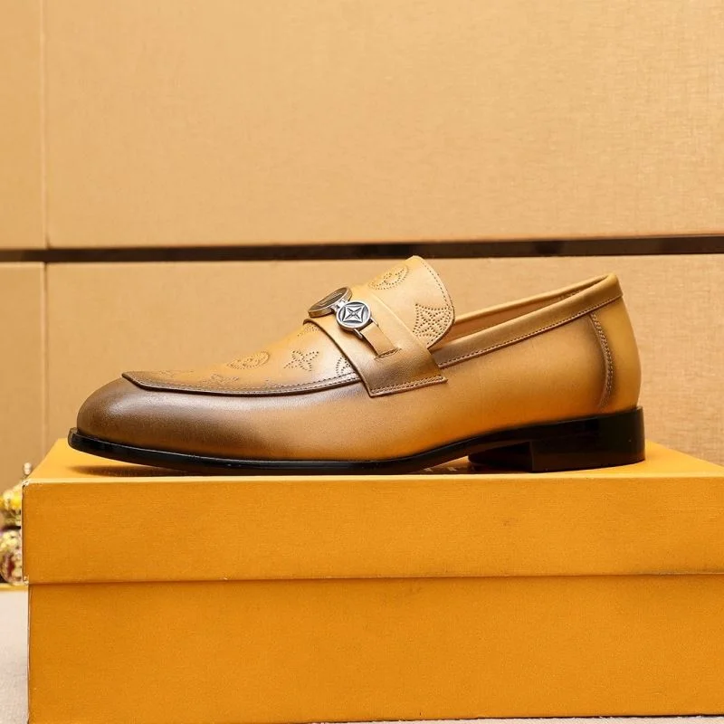 Bright Louis Vuitton Business Shoes 33229