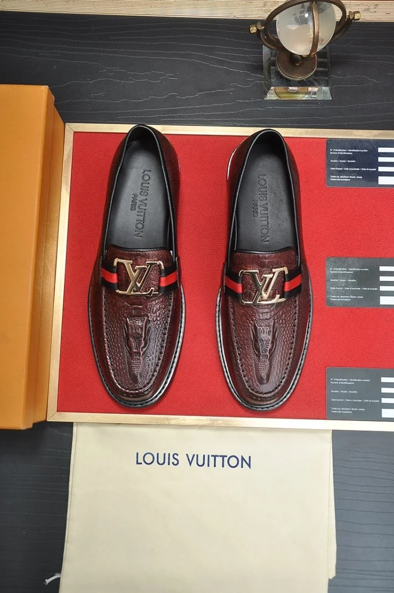 Soft Louis Vuitton Business Shoes 33227