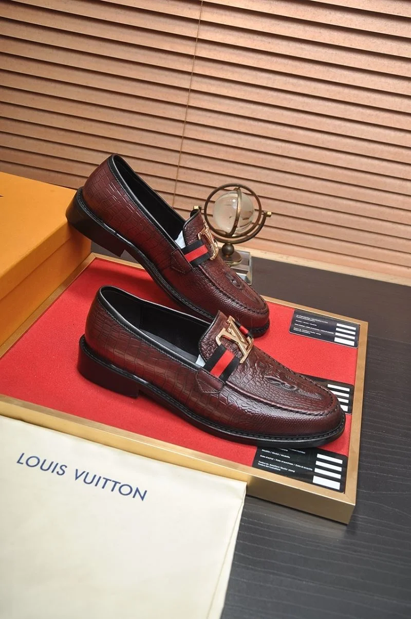Soft Louis Vuitton Business Shoes 33227