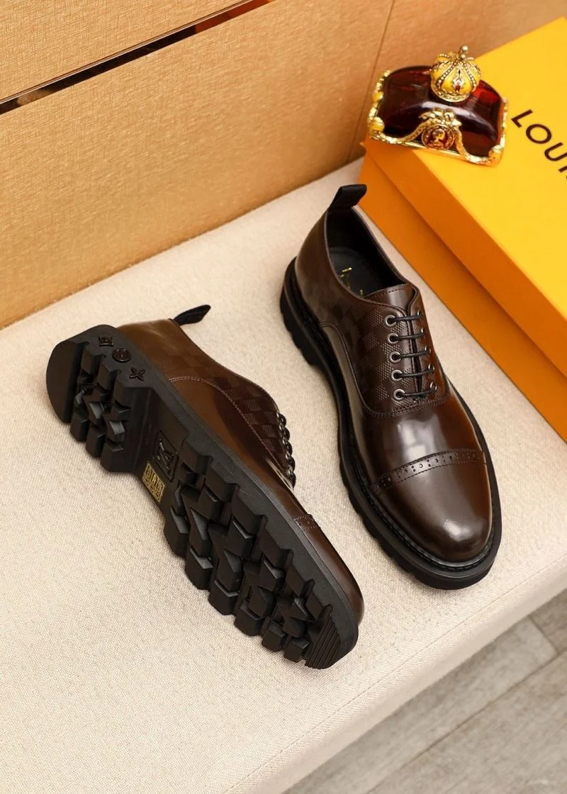 SmoothTexture Louis Vuitton Business Shoes 33156