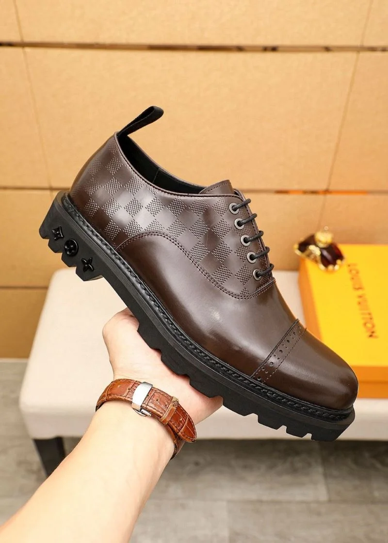SmoothTexture Louis Vuitton Business Shoes 33156