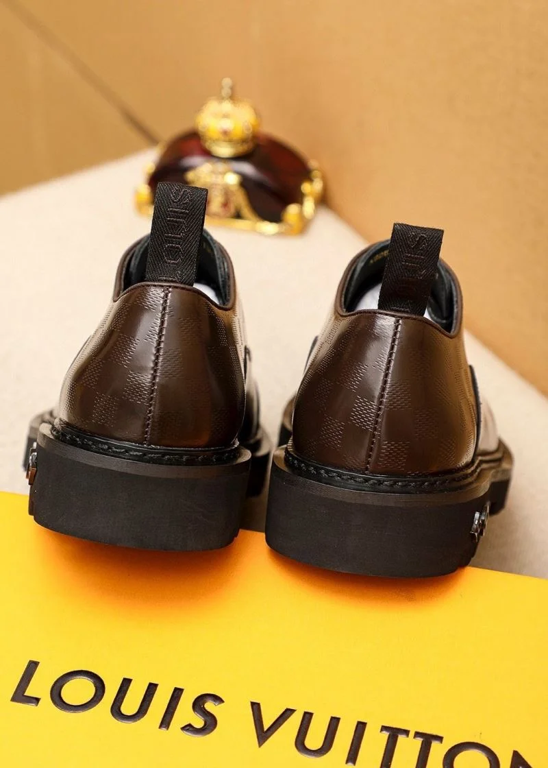 SmoothTexture Louis Vuitton Business Shoes 33156