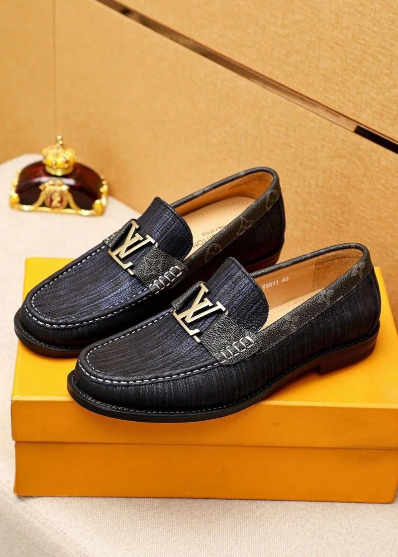 SmoothTexture Louis Vuitton Business Shoes 33098