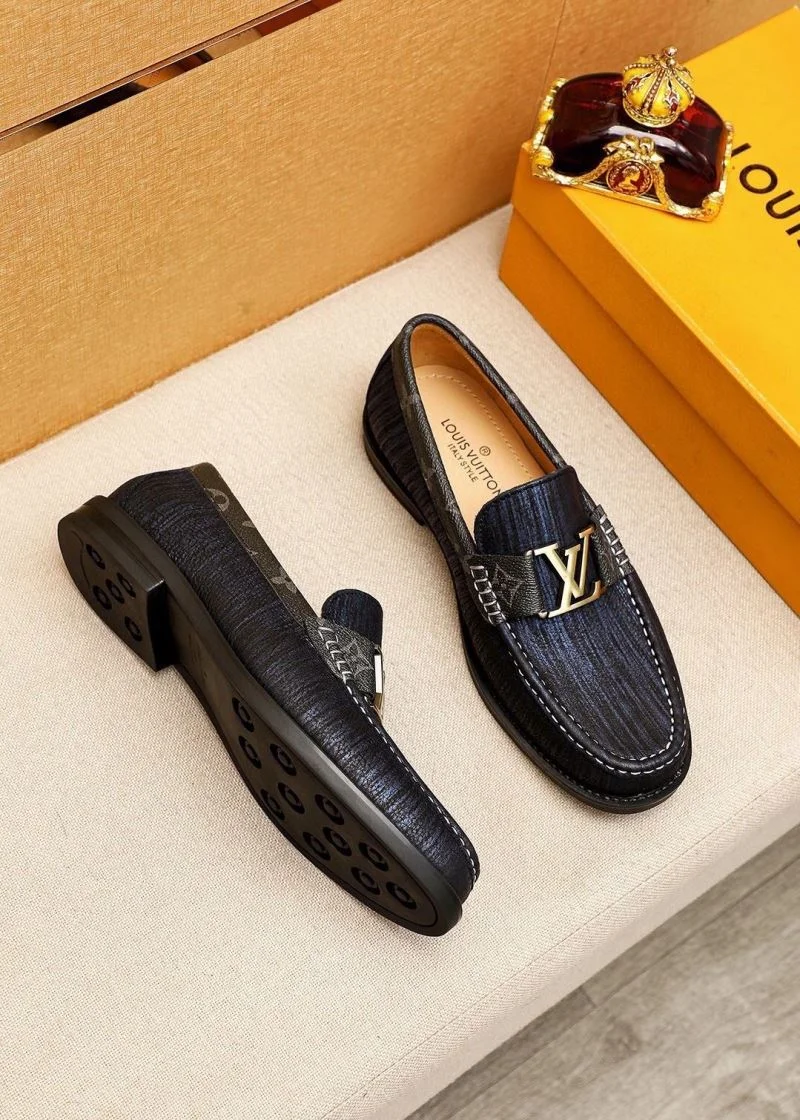SmoothTexture Louis Vuitton Business Shoes 33098