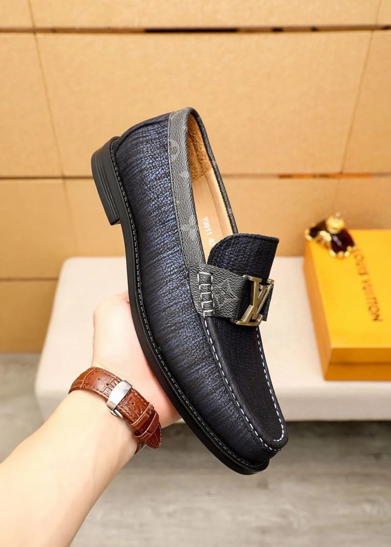 SmoothTexture Louis Vuitton Business Shoes 33098