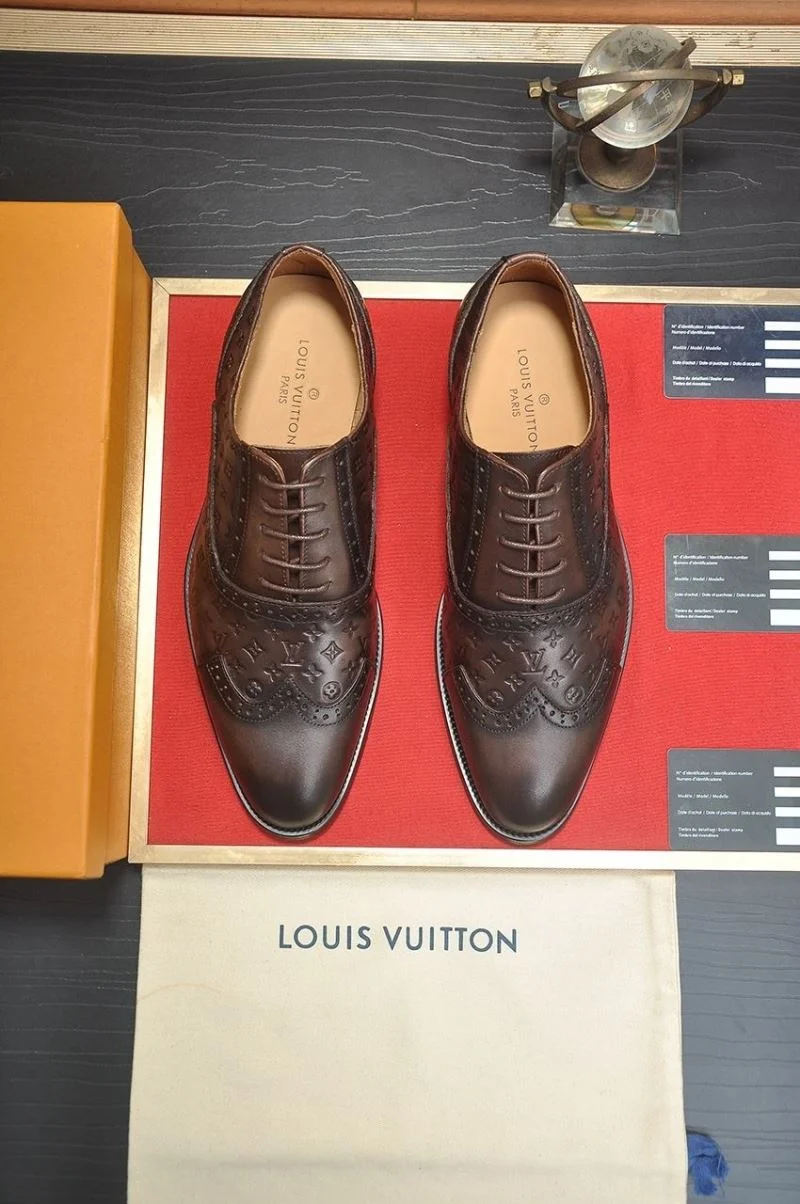 Stretchable Louis Vuitton Business Shoes 33050
