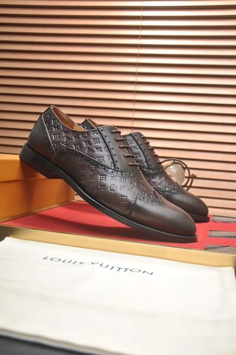 Stretchable Louis Vuitton Business Shoes 33050