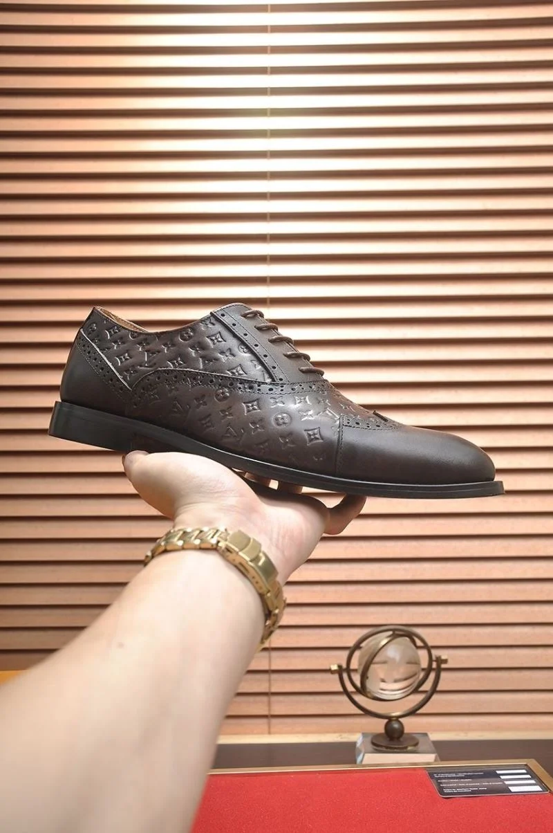 Stretchable Louis Vuitton Business Shoes 33050