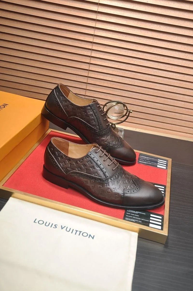 Stretchable Louis Vuitton Business Shoes 33050