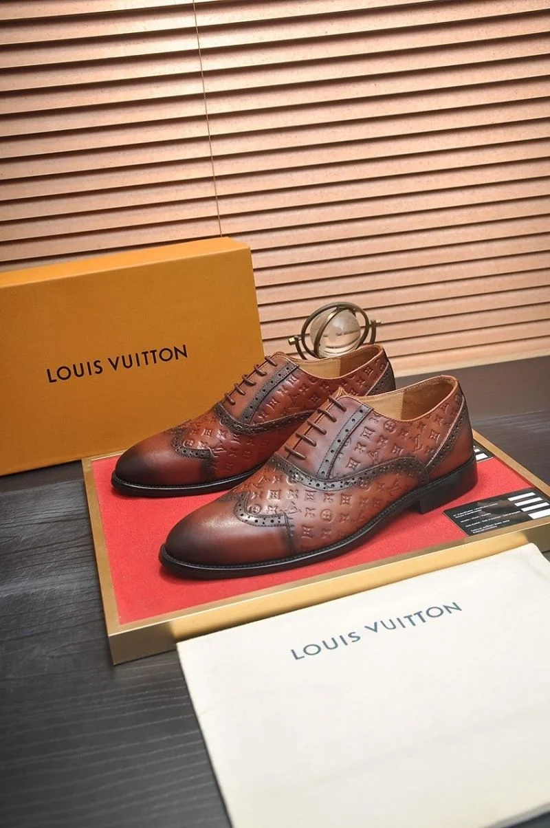 ZipUp Louis Vuitton Business Shoes 33052