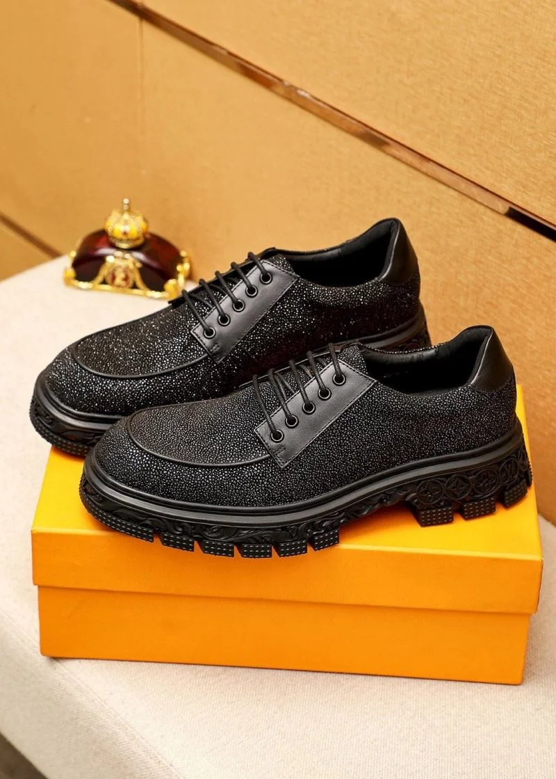 WaterResistant Louis Vuitton Business Shoes 33038