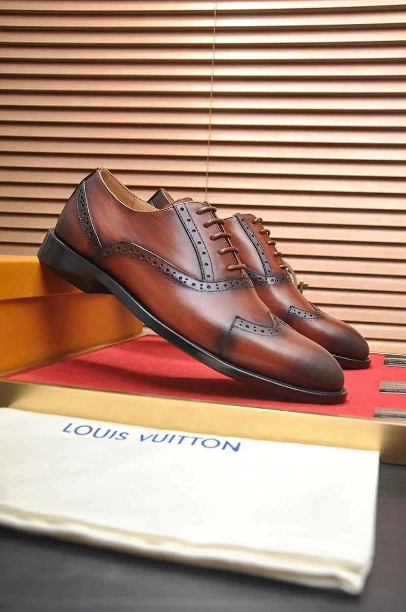 SmoothTexture Louis Vuitton Business Shoes 32985