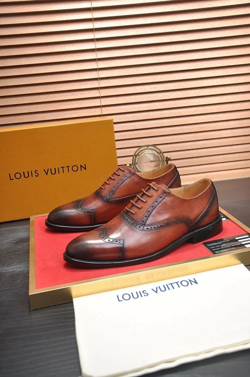 SmoothTexture Louis Vuitton Business Shoes 32985